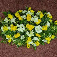 Yellow and white 