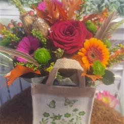 Autumn Jute bag