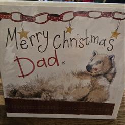 Christmas card Dad