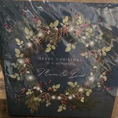 Christmas card mum and dad