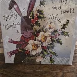Christmas card  Wife