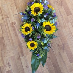 Sunflower single ended spray