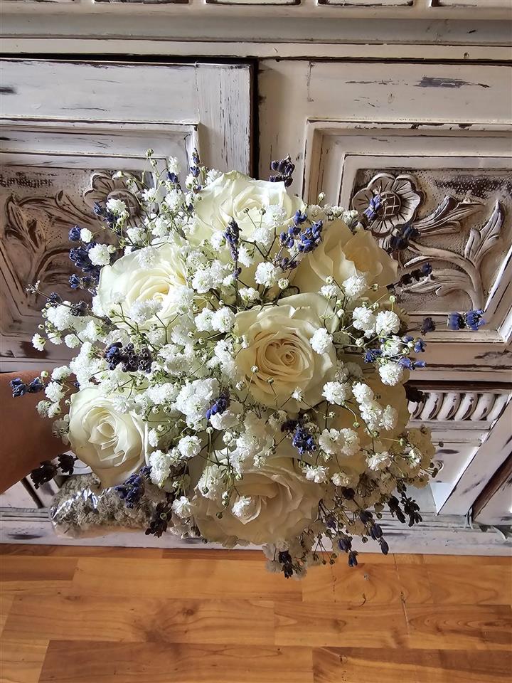 Bridal bouquet by Flowers by Joan