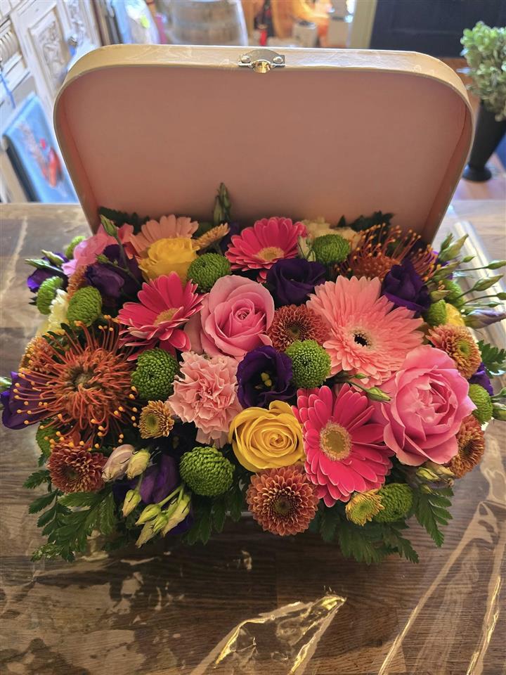 New Baby bouquet by Flowers by Joan