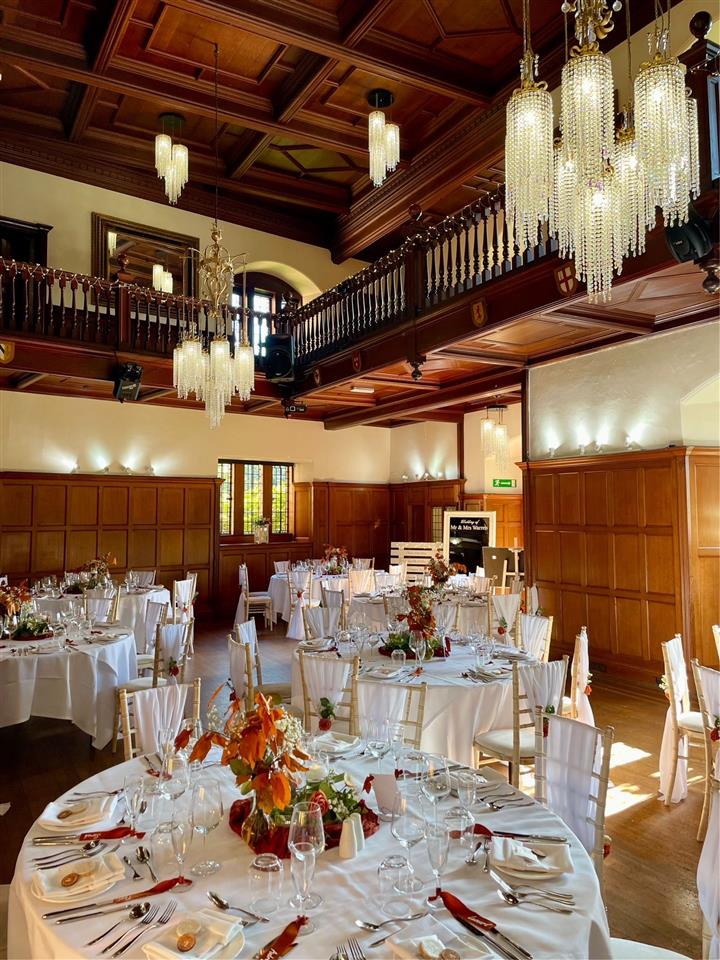 Venue decoration flowers by Flowers by Joan