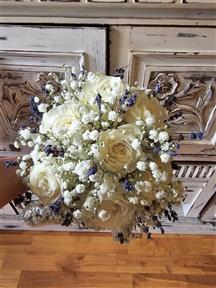 Bridal bouquet by Flowers by Joan