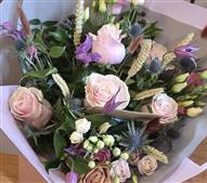 Seasonal hand-tied bouquet