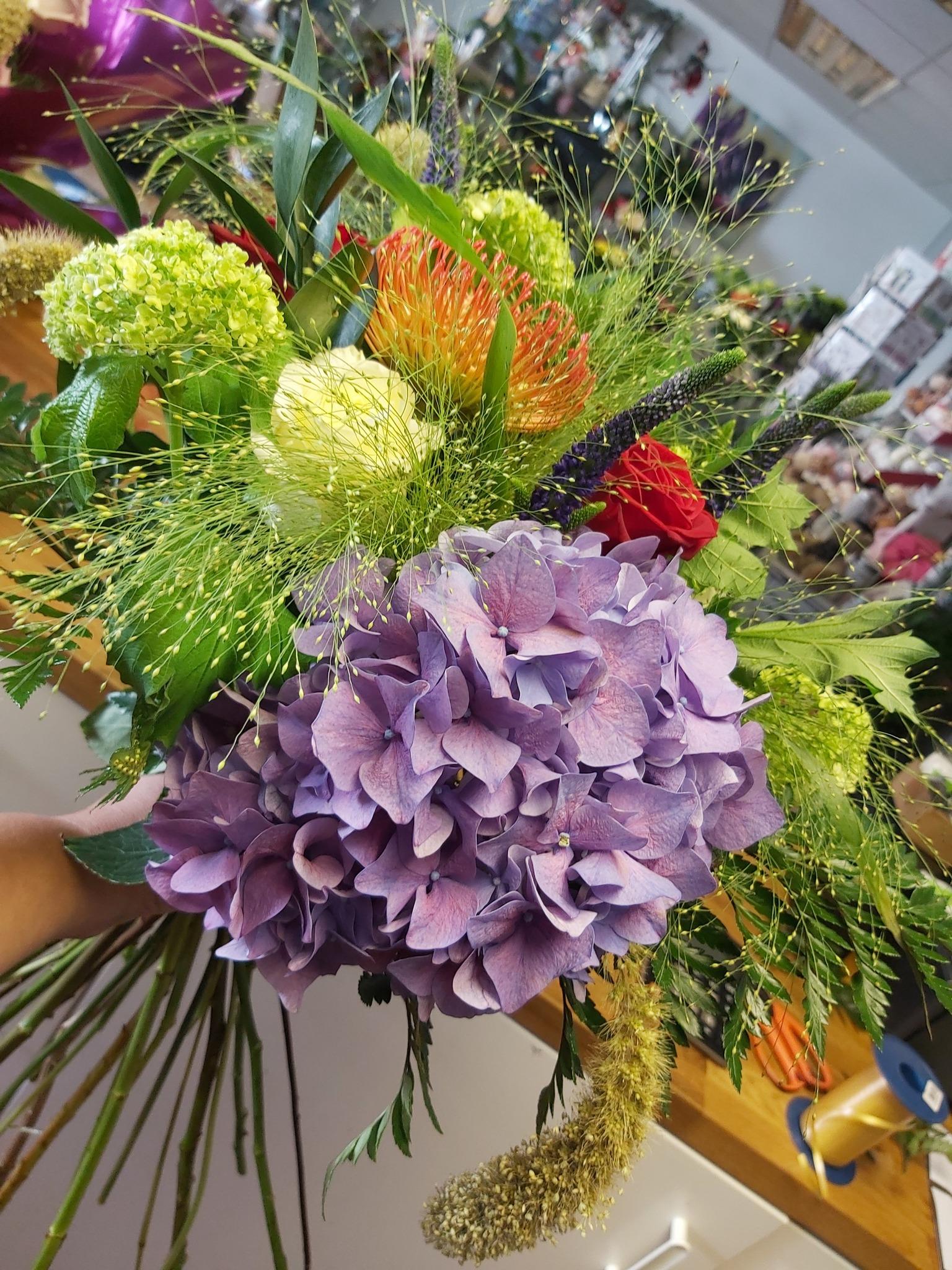 Congratulations bouquet by Flowers by Joan