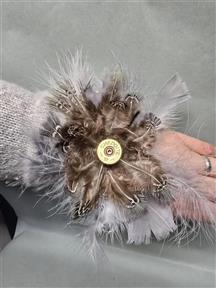 Elegant wrist corsages by Flowers by Joan